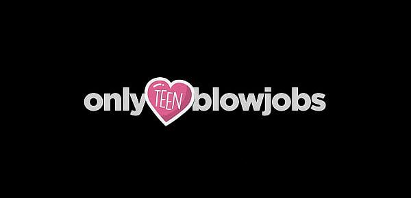  OnlyTeenBlowjobs - Broke Naked Girl Sucks Cock For Free Pizza